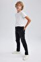 Boy's Slim Fit Slim Fit Ripped Detailed Slim Leg Jeans Pants A5550A823Au - 3