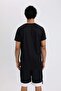 Quick-Drying Slim Fit Tight Fit Crew Neck Printed Sportsman Short-Sleeved T-Shirt V2887Az25Sp - 5