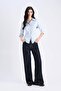Fitted Long Sleeve Basic Shirt Y4651Az23Au - 2