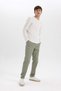 Pantaloni de jogging Buzunare Basic Solid Modal Pantaloni îngusti B2155AX23AU - 7