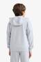 Boy's Gray Hooded School Cardigan T7468A623Au - 5