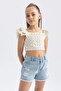 Fitted Short Sleeve T-Shirt for Girls B0780A823Hs - 6