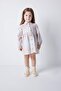 Plaid Patterned Long Sleeve Buttoned Flannel Dress Baby Girl D2559A524Au