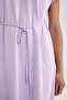 100% Cotton A-Line Crew Neck Combed Cotton Short Sleeve Dress B0655Axns - 7