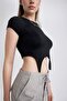 Fitted Short Sleeve T-Shirt B2597Ax23Hs - 5