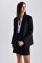 Oversized Wide Fit Double-Breasted Collar Buttoned Blazer Jacket B0357Ax23Au - 4