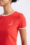 Cropped Fit Crew Neck Sportsman Short Sleeve T-Shirt A7034Ax23Hs - 4