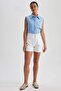 Oversize Fit Striped Premium Sleeveless Shirt A8846ax23hs - 2