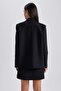 Oversized Wide Fit Double-Breasted Collar Buttoned Blazer Jacket B0357Ax23Au - 7