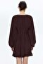 Scarf-detail dress - 5