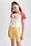 Girl's Biker Basic Leggings J3485A623Hs - 3