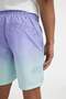 Regular Fit Gradient Printed Mesh Lined Above-Knee Swim Shorts Z6873Az23Hs - 7
