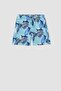 Boy's Shark Patterned Swim Shorts Z6194A623Hs - 8