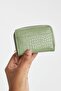 Women's Faux Leather Coin Holder Wallet I A5758Axns - 2