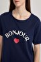Fall in Love Printed Short Sleeve 100% Cotton Nightgown Z9837Az23Sm - 6