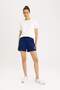 Defactofit Standard Fit Printed Sports Shorts A6901Ax23Sm