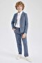 Boy's Standard Leg Woven Pants Z2812A623Sm - 4