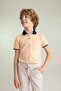 Boy's Short Sleeve Polo T-Shirt Z2813A623Sm