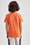 Boy's Crew Neck Printed Short Sleeve T-Shirt Z8002A623Sm - 3