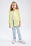 Girls Oversize Poplin Long Sleeve Shirt Z4894A623Sp - 6