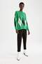 Oversized Crew Neck Sweater Y0493Az22Wn - 5