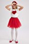Girl's Red Tutu Skirt Z5438A623Sm - 2