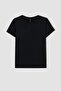 Regular Fit Crew Neck Basic Plain Short Sleeve T-Shirt W7299Az23Sm - 7