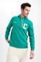 DeFactoFit NBA بوسطن سلتكس ستاندرد فيت بغطاء رأس سويت شيرت سميك Y7320AZ22WN - 5