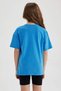 Girls' Nba Oklahoma City Thunder Oversized Fit Short Sleeve T-Shirt Z4765A623Sm - 5