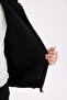 Basic Fleece Lined Hooded Zippered Knitwear Cardigan for Boys U4282A622Au - 5