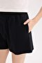 Elastic Waist Pocketed Straight Leg Shorts U3357Az22Sm - 5