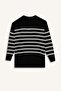 Relax Fit Striped Crew Neck Knit Sweater Tunic S7517AZ21AU - 5