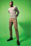 Slim Fit Chino Pants R7384Az21Wn - 3
