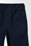Boy's Black Gabardine School Trousers - 3