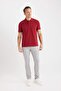 Summer Chino Canvas Textured Trousers Slim Fit Narrow Leg with Pockets T1055Az21Sp - 2
