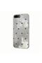Apple iPhone 8 Plus Compatible Case Pink Heart Silicone Case Lilac - 2