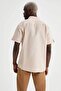 Regular Fit Judge Collar Short Sleeve Shirt M7179Az21Sm - 7