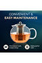 600ml Glass Teapot With Removable Stainless Steel Strainer & Lid - 6