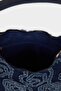 Women's Zippered Jean Crossbody Bag G7673Axns - 5