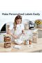 Upgraded Version Mini Label Maker Machine with 3 Tapes, Portable Bluetooth Thermal Printer - 3