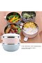 Stackable Stainless Steel Bento Box with Portable Handle, Multi-Layer Food Container - 2