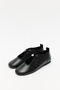 Ballet Flats 2607 - Black Women's Shoes with Rubber Lacing Detail Ballet Flats - 5