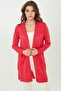 Women's Knitwear Hand Knitted Long Cardigan N.Çiçeği - 8