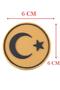 Round Flag Plastic Patch - Peç
