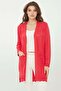 Women's Knitwear Hand Knitted Long Cardigan N.Çiçeği