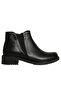 Black Leather Women's Boots