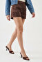Lorenza Rosetti Brown Nubuck Women's Stylish New Season Pointed Toe Comfortable Thin Heeled Slippers - 6