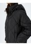 Hooded Short Puffer Jacket with Zipper Pockets - 6