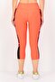 Women Tight Fit Brand Logo 3/4 Training Tights, Red - 4