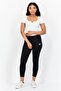 Women Sportswear Fit Training Tights, Black - 4